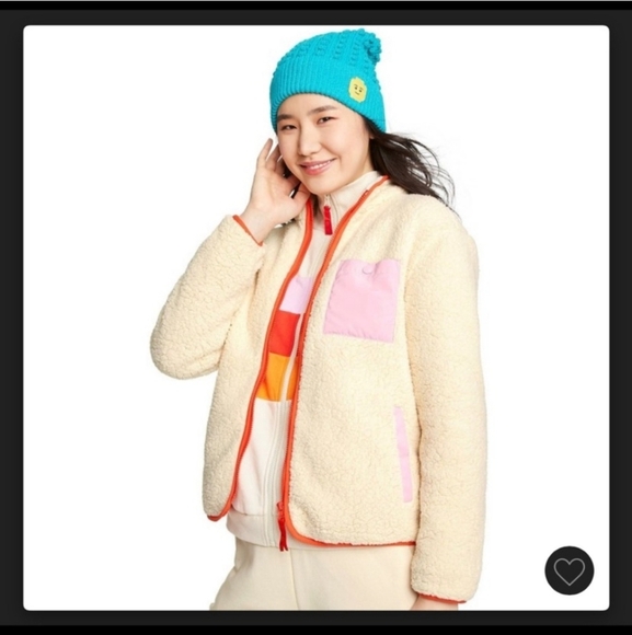 Womens Lego X Target Sherpa jacket size Small - Picture 1 of 8